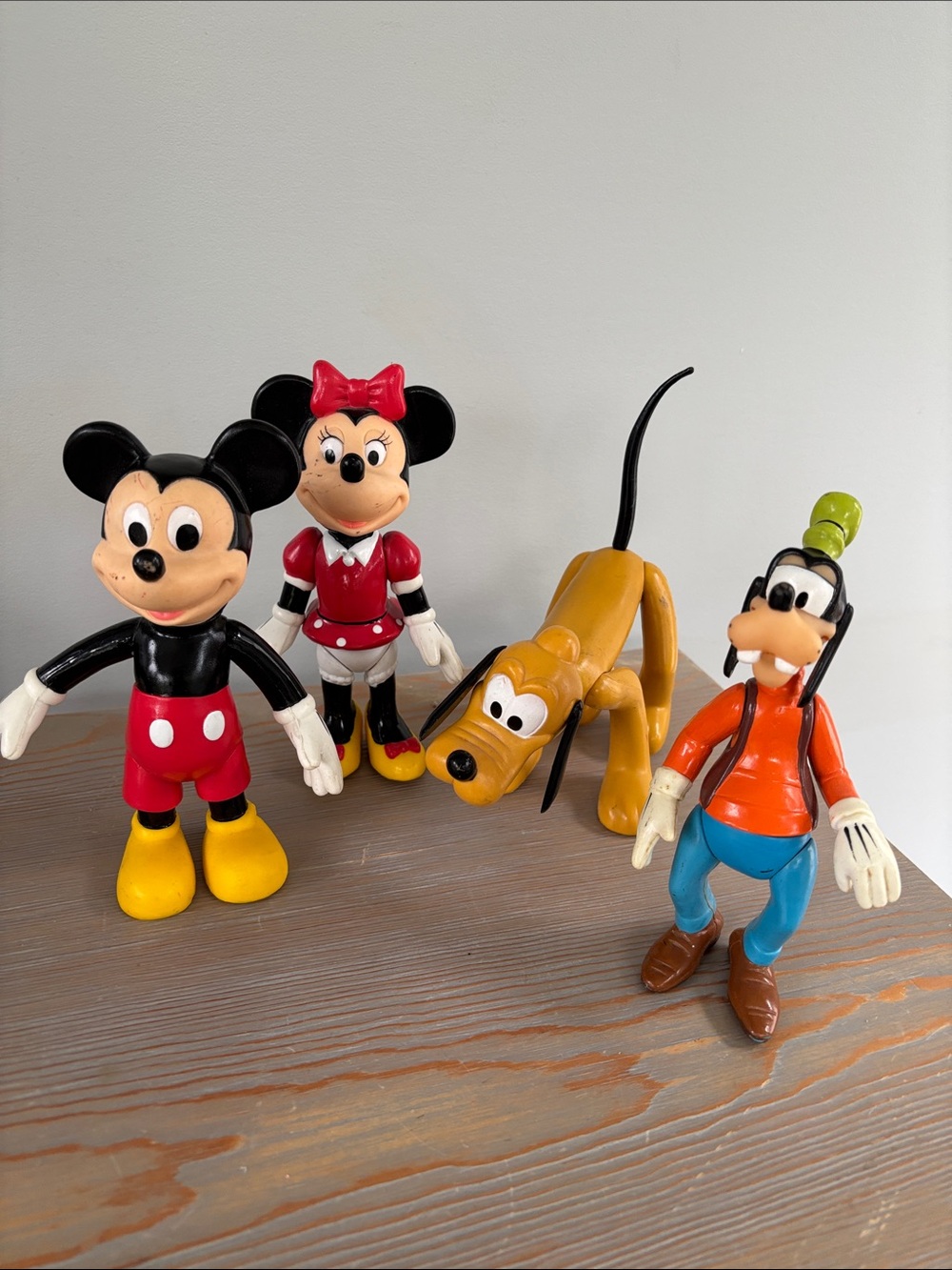 Vintage Disney Toys, set of 4